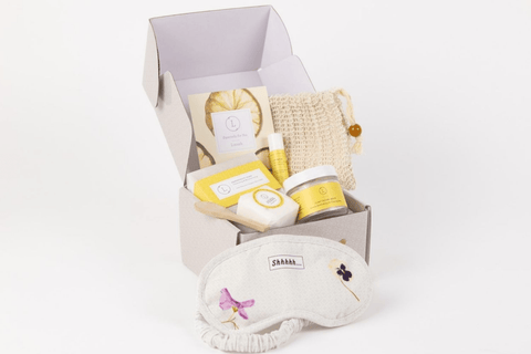 Natural Citrus Bath & Body Skincare Set, A Thoughtful & "Thinking of You" Gift - Apalipapa