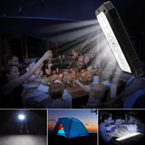 Sun Chaser Solar Powered Wireless Phone Charger 20,000 mAh With LED Flood Light - Apalipapa