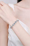 925 Sterling Silver 10.4 Carat Moissanite Bracelet - Apalipapa