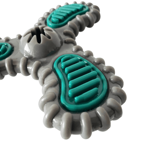 TPR Dental Spinner Dog Toy - For Light/Medium Chewers - Apalipapa