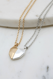 Gold and Silver BFF Necklace Set - Apalipapa