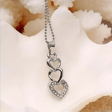 Love Story Three Phases Of Love Necklace - Apalipapa