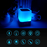 Sweet Dreams Speakers In 7 Changeable Mood Color Touch Lamp+ Phone Charger - Apalipapa