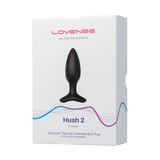 Lovense Hush 2 Vibrating Butt Plug - Small - Apalipapa