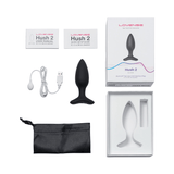 Lovense Hush 2 Vibrating Butt Plug - Small - Apalipapa