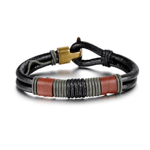 RODEO Olive Genuine Leather Bracelet - Apalipapa