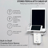 Executive Shelf Multi Charge Wall Outlet - Apalipapa