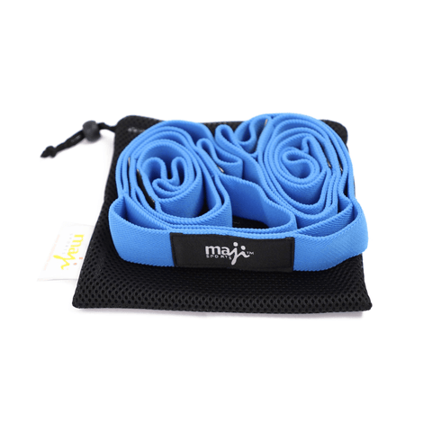 Maji Sports Elastic Yoga Straps With 10 Loops - Apalipapa