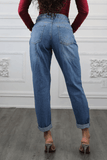 Destroyed and Ripped Maxed Out Boyfriend Jeans - Apalipapa