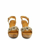 Flower Wedge Sandals - Apalipapa