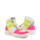 Neon Pink High Top Sneakers - Apalipapa