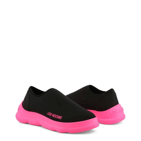 Neon Pink Slip-On Shoes - Apalipapa