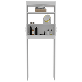 Over The Toilet Cabinet Valentia, Three Shelves, White Finish - Apalipapa