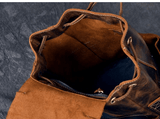 The Olaf Rucksack | Vintage Leather Travel Backpack - Apalipapa