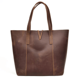 The Taavi Tote | Handcrafted Leather Tote Bag - Apalipapa