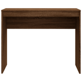 vidaXL Desk Brown Oak 35.4"x15.7"x28.3" Engineered Wood - Apalipapa