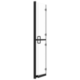 vidaXL Foldable Walk-in Shower Wall Transparent ESG Glass 47.2"x74.8" - Apalipapa