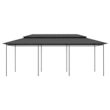 vidaXL Gazebo 236.2"x117.3"x106.3" Anthracite - Apalipapa