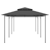 vidaXL Gazebo 236.2"x117.3"x106.3" Anthracite - Apalipapa