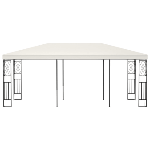 vidaXL Gazebo 9.8'x19.6' Cream Fabric - Apalipapa