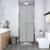 vidaXL Shower Door Frosted ESG 33.9"x74.8" - Apalipapa