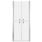 vidaXL Shower Door Frosted ESG 33.9"x74.8" - Apalipapa