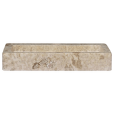 vidaXL Wall-mounted Sink Cream 15"x9.4"x2.6" Marble - Apalipapa