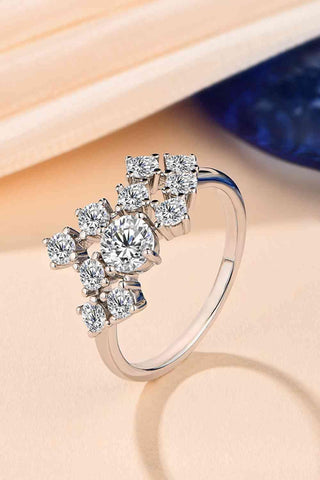 1.2 Carat Moissanite 925 Sterling Silver Ring - Apalipapa