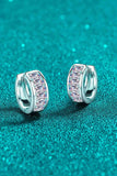 1.8 Carat Moissanite 925 Sterling Silver Huggie Earrings - Apalipapa