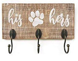 10 o'clock His Her Dog Hanger - Apalipapa