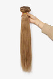 18''140g #10 Natural Straight Clip-in Hair Extensions Human Hair - Apalipapa