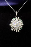 2 Carat Moissanite 925 Sterling Silver Necklace - Apalipapa