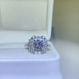 2 Carat Moissanite 925 Sterling Silver Ring - Apalipapa