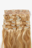 20" 200g #613 Clip-in Hair Extensions Human Hair - Apalipapa