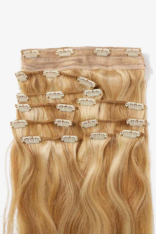 20" 200g #613 Clip-in Hair Extensions Human Hair - Apalipapa