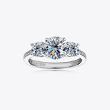 3 Carat Moissanite 925 Sterling Silver Ring - Apalipapa