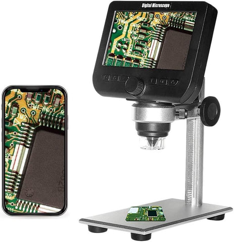 4.3 inch LCD Wireless Digital Microscope Wi-Fi - Apalipapa