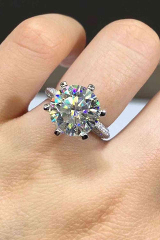 5 Carat Moissanite 6-Prong Ring - Apalipapa