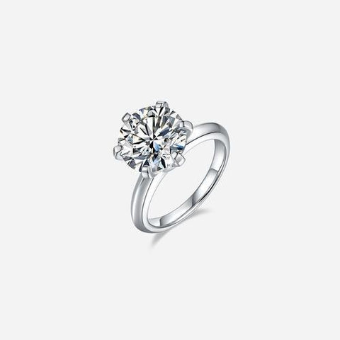 5 Carat Moissanite 925 Sterling Silver Ring - Apalipapa