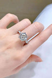 5 Carat Moissanite Side Stone Ring - Apalipapa