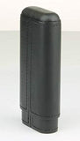 Adorini cigar case real leather 2-3 cigars black - Apalipapa