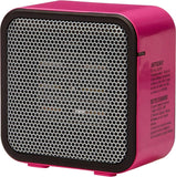 Amazon Basics 500-Watt Ceramic Small Space Personal Mini Heater - Pink - Apalipapa