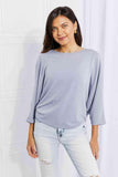 Andree by Unit Full Size Needless to Say Dolman Sleeve Top - Apalipapa