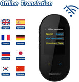 ANFIER Language Translator Device with AI Voice Translator (W08) with 2.4 inch Touchscreen - Apalipapa