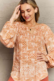 HEYSON Just For You Full Size Aztec Tunic Top - Apalipapa