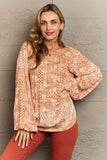 HEYSON Just For You Full Size Aztec Tunic Top - Apalipapa