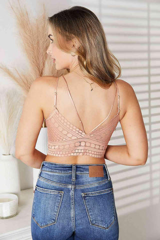 JadyK Emmy Double-Strap Lace Detail Bralette - Apalipapa