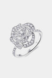 Moissanite Flower Shape Ring - Apalipapa