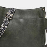 PU Leather Leopard Shoulder Bag - Apalipapa