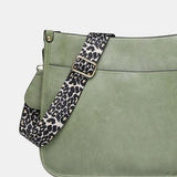 PU Leather Leopard Shoulder Bag - Apalipapa